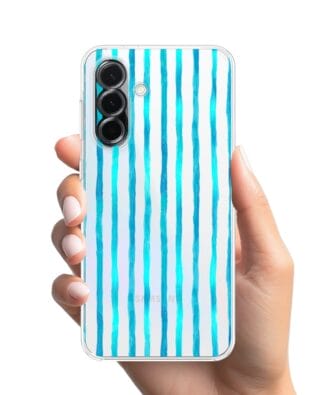 Etui do Samsung Galaxy A36 5G przeźroczyste, silikonowe Flexi, szept fal