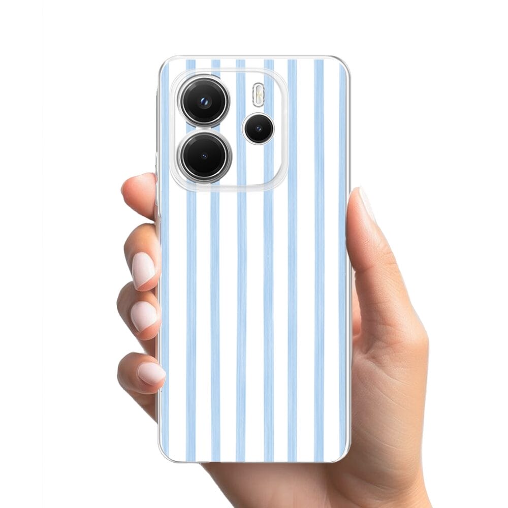 Etui do Xiaomi Redmi Note 14 5G przeźroczyste, silikonowe Flexi, wakacje w Grecji - obrazek 2