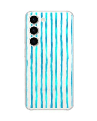 Etui do Samsung Galaxy S23 Plus przeźroczyste, silikonowe Flexi, szept fal