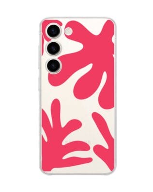 Etui do Samsung Galaxy S23 Plus przeźroczyste, silikonowe Flexi, rafa