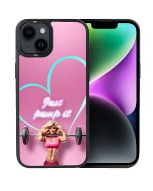 Etui do iPhone 14 Plus IBIZU DropGuard Matt z MagSafe, #Move, Pump it love