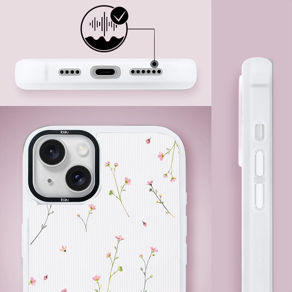 Etui do iPhone 14 IBIZU DropGuard Matt z MagSafe, Pastel Bloom, Polna fantazja - obrazek 6