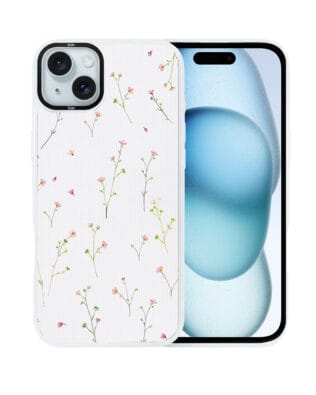 Etui do iPhone 15 Plus IBIZU DropGuard Matt z MagSafe, Pastel Bloom, Polna fantazja