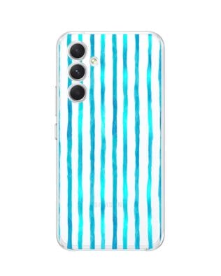 Etui do Samsung Galaxy A54 5G przeźroczyste, silikonowe Flexi, szept fal