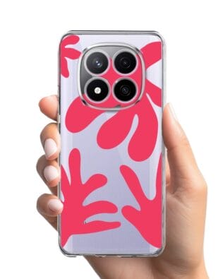 Etui do Xiaomi Redmi Note 14 Pro 4G przeźroczyste, silikonowe Flexi, rafa