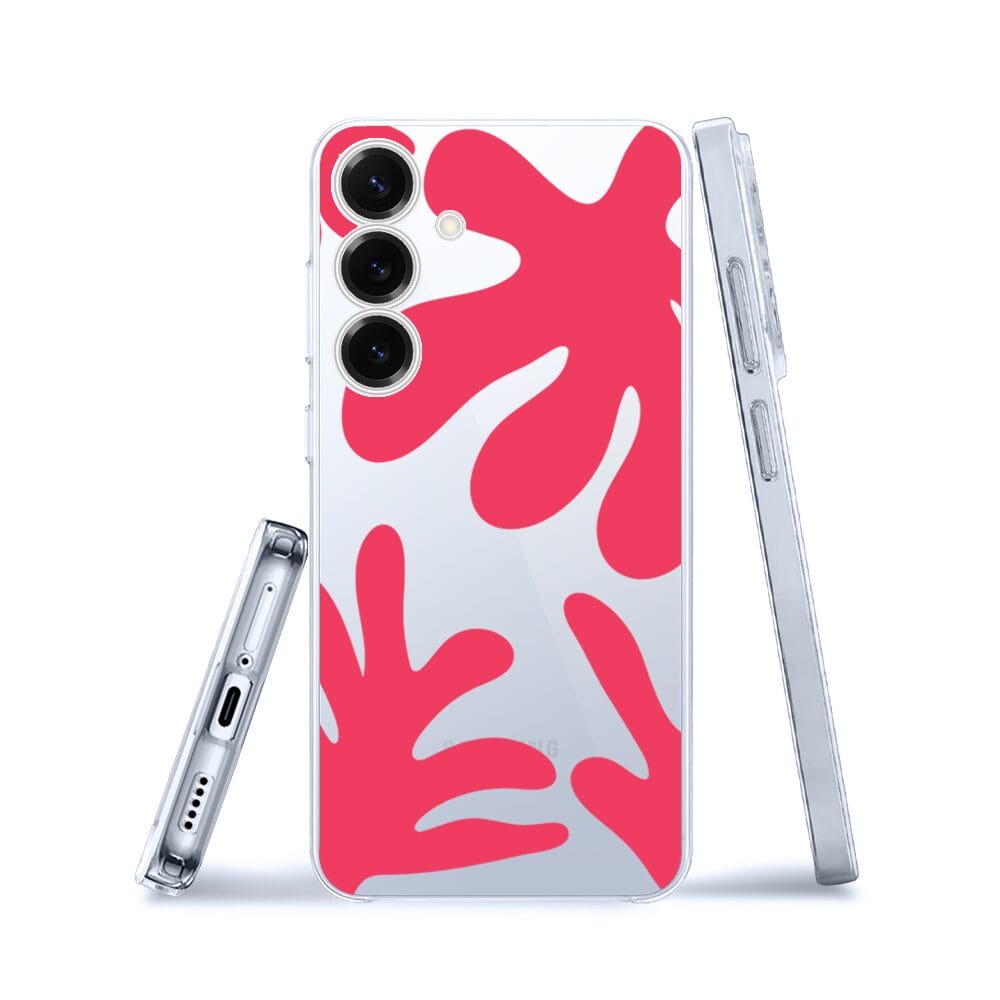 Etui do Samsung Galaxy S25 przeźroczyste, silikonowe Flexi, rafa - obrazek 3