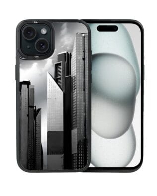 Etui do iPhone 15 Plus IBIZU DropGuard Matt z MagSafe, Noir City, Manhattan