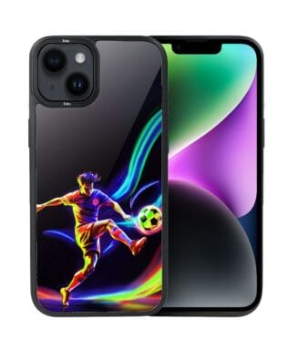 Etui do iPhone 14 Plus IBIZU DropGuard Matt z MagSafe, #ElectroMove, W rytmie piłki nożnej