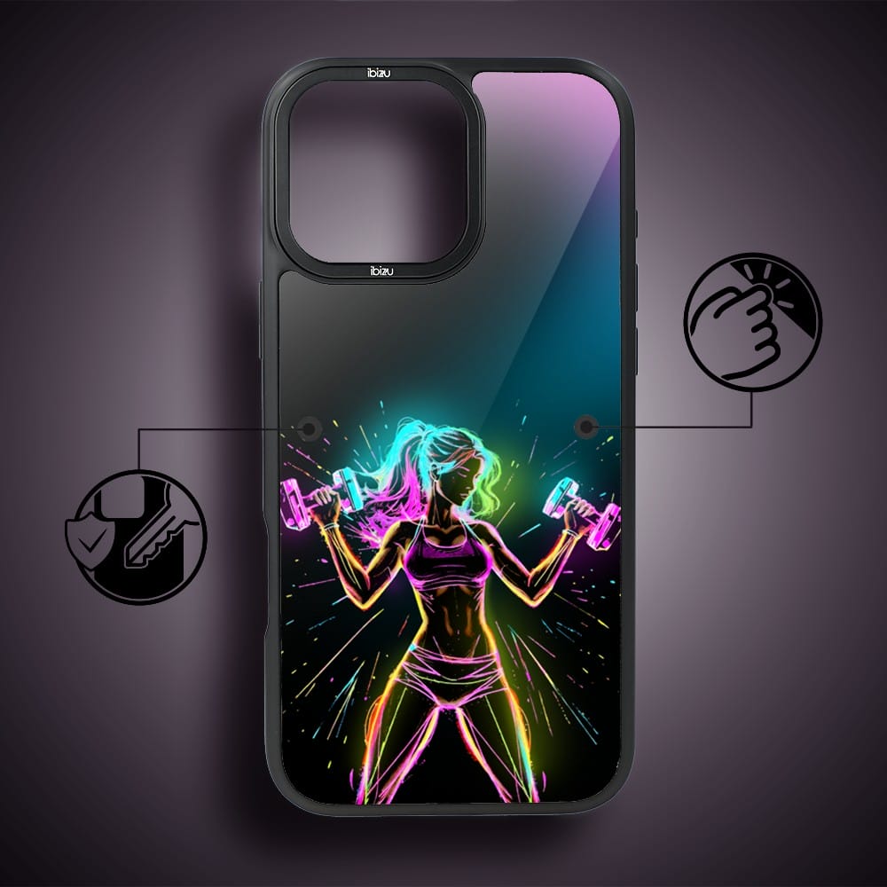 Etui do iPhone 15 Pro IBIZU DropGuard Matt z MagSafe, #ElectroMove, Wibracja fitness - obrazek 7