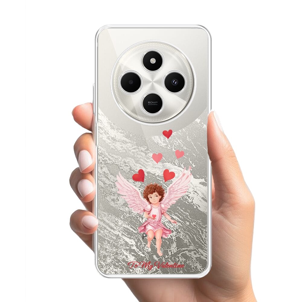 Etui do Xiaomi POCO C75 przeźroczyste, silikonowe Flexi, kupidyn - obrazek 2