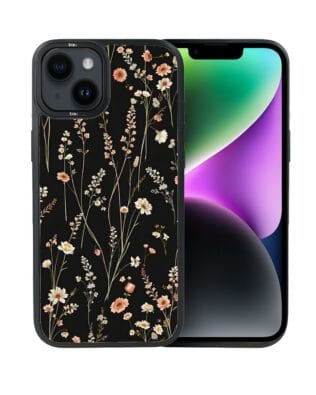 Etui do iPhone 14 IBIZU DropGuard Matt z MagSafe, Pastel Bloom, Północny ogród