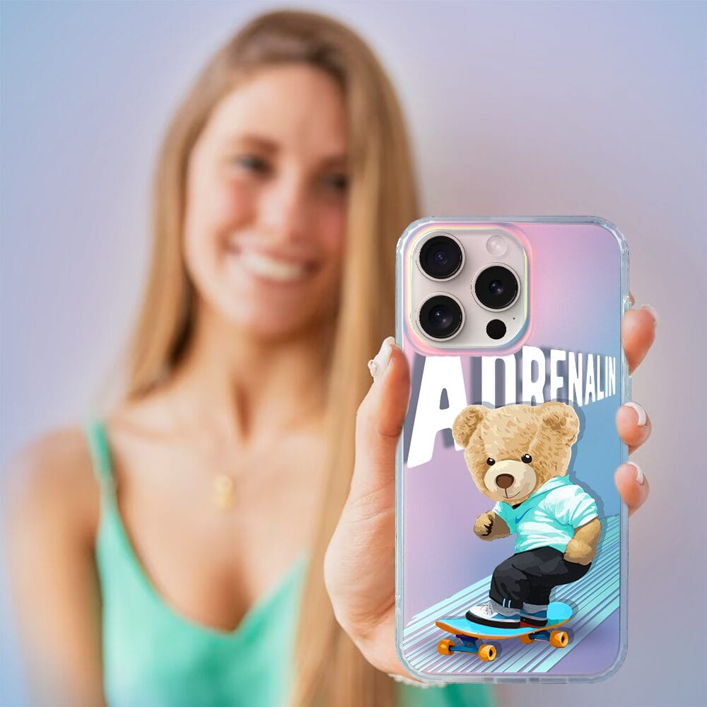 Etui do iPhone 14 Pro IBIZU California Sunset, zmieniające kolor, Adrenalin, deskorolka - obrazek 5