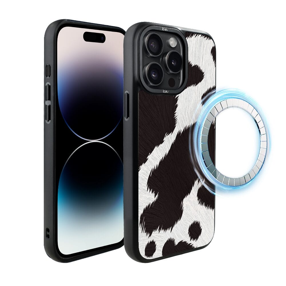 Etui do iPhone 14 Pro Max IBIZU DropGuard Matt z MagSafe, Zew Natury, Polska Krowa