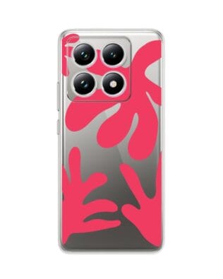 Etui do Xiaomi 14T Pro przeźroczyste, silikonowe Flexi, rafa