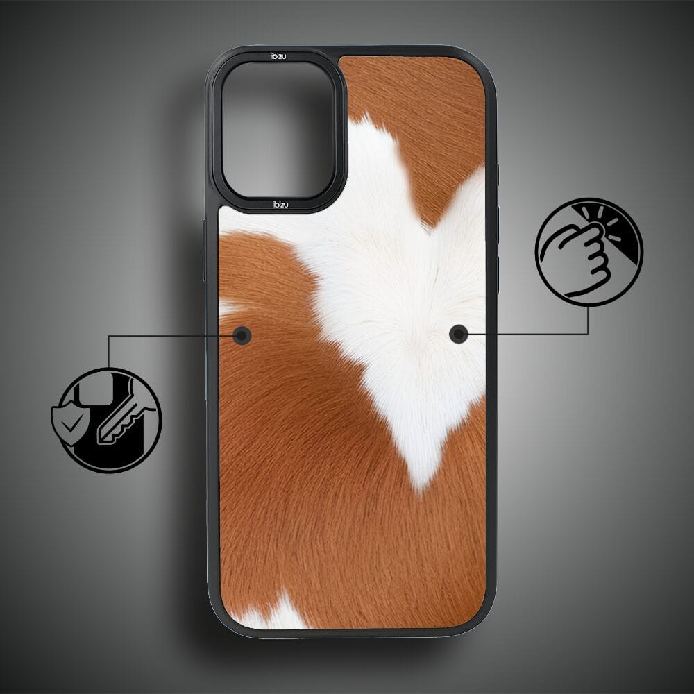 Etui do iPhone 16 Plus IBIZU DropGuard Matt z MagSafe, Zew Natury, Alpejska Krowa - obrazek 7