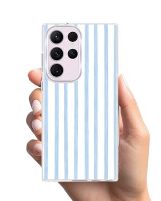 Etui do Samsung Galaxy S23 Ultra z MagSafe przeźroczyste, silikonowe Flexi, wakacje w Grecji