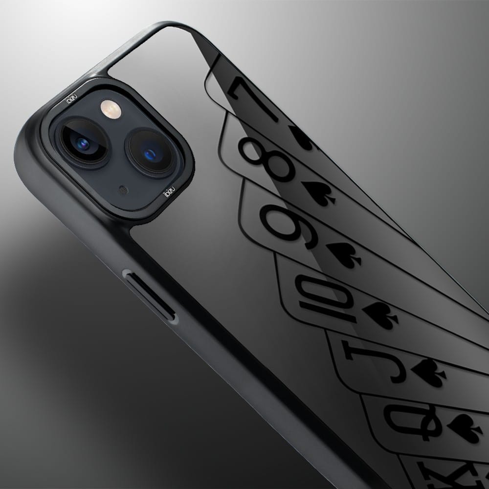 Etui do iPhone 14 Plus IBIZU DropGuard Matt z MagSafe, Midnight, Karty do gry - obrazek 4