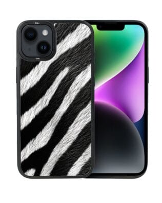 Etui do iPhone 14 Plus IBIZU DropGuard Matt z MagSafe, Zew Natury, Zebra