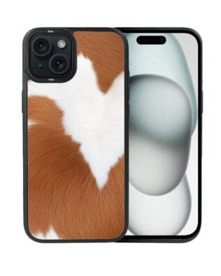 Etui do iPhone 15 Plus IBIZU DropGuard Matt z MagSafe, Zew Natury, Alpejska Krowa