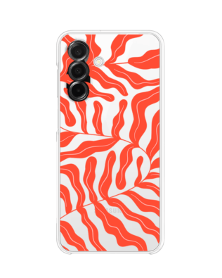 Etui do Samsung Galaxy A26 5G przeźroczyste, silikonowe Flexi, rafa koralowa