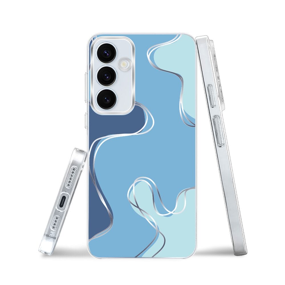 Etui do Samsung Galaxy A55 5G z MagSafe przeźroczyste, silikonowe Flexi, spokój oceanu - obrazek 3