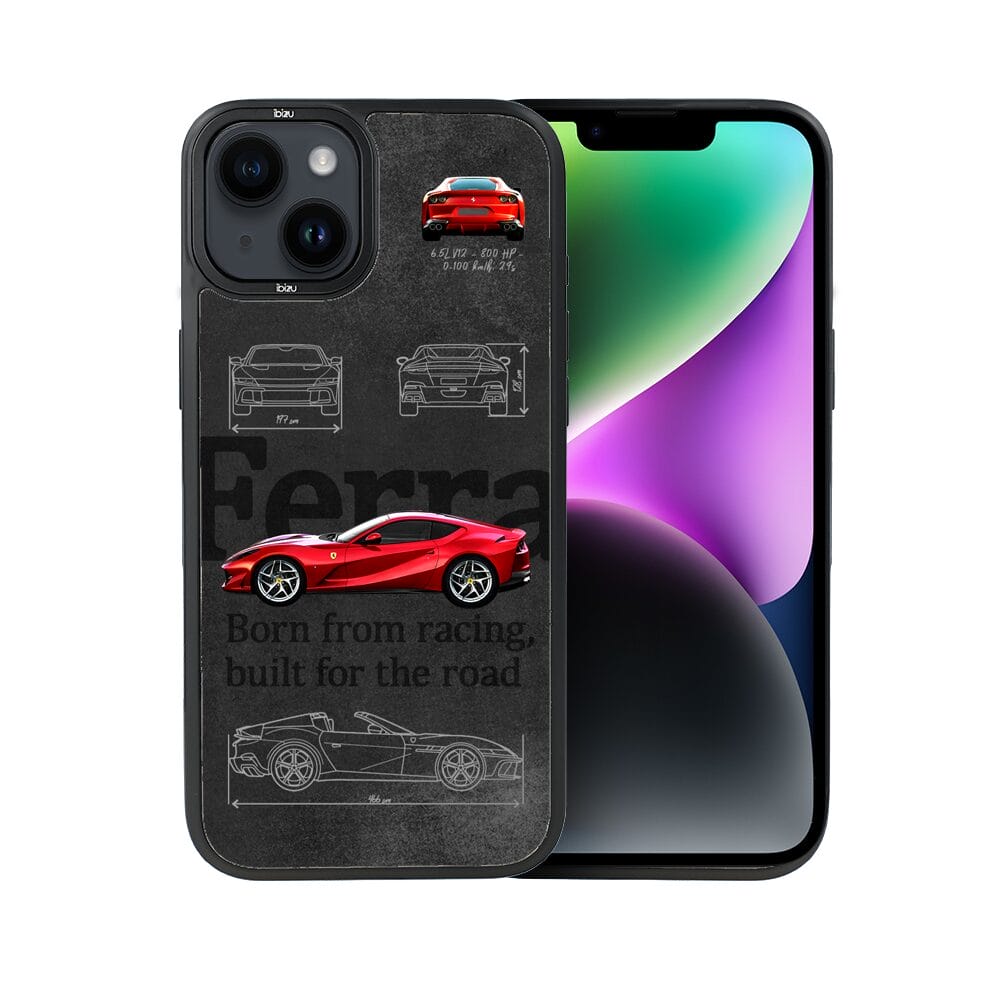 Etui do iPhone 14 IBIZU DropGuard Matt z MagSafe, TechDrive, 812 Superfast - obrazek 2