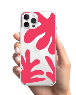Etui do iPhone 12 Pro Max przeźroczyste, silikonowe Flexi, rafa