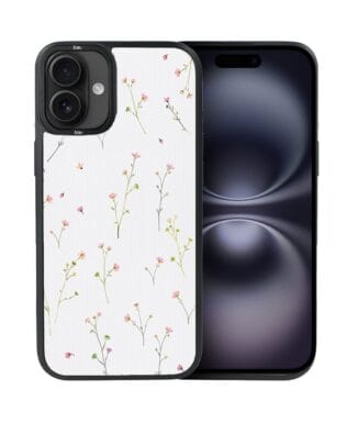 Etui do iPhone 16 Plus IBIZU DropGuard Matt z MagSafe, Pastel Bloom, Polna fantazja