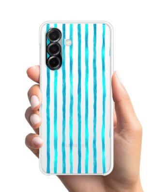 Etui do Samsung Galaxy A26 5G przeźroczyste, silikonowe Flexi, szept fal