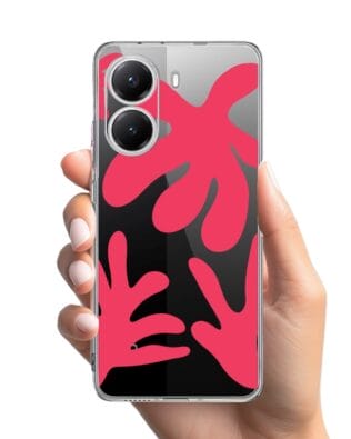 Etui do Xiaomi POCO X7 Pro przeźroczyste, silikonowe Flexi, rafa