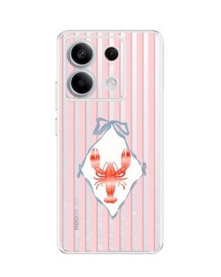 Etui do Xiaomi Redmi Note 13 Pro 5G przeźroczyste, silikonowe Flexi, Homar