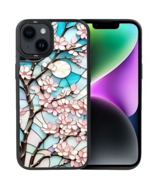 Etui do iPhone 14 Plus IBIZU DropGuard Matt z MagSafe, Barwy Szkła, Księżycowa Wiśnia