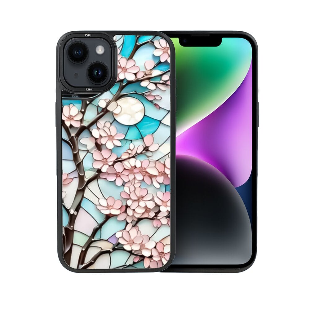 Etui do iPhone 14 Plus IBIZU DropGuard Matt z MagSafe, Barwy Szkła, Księżycowa Wiśnia - obrazek 2