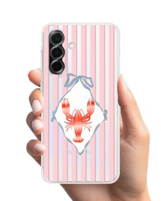 Etui do Samsung Galaxy A36 5G przeźroczyste, silikonowe Flexi, Homar