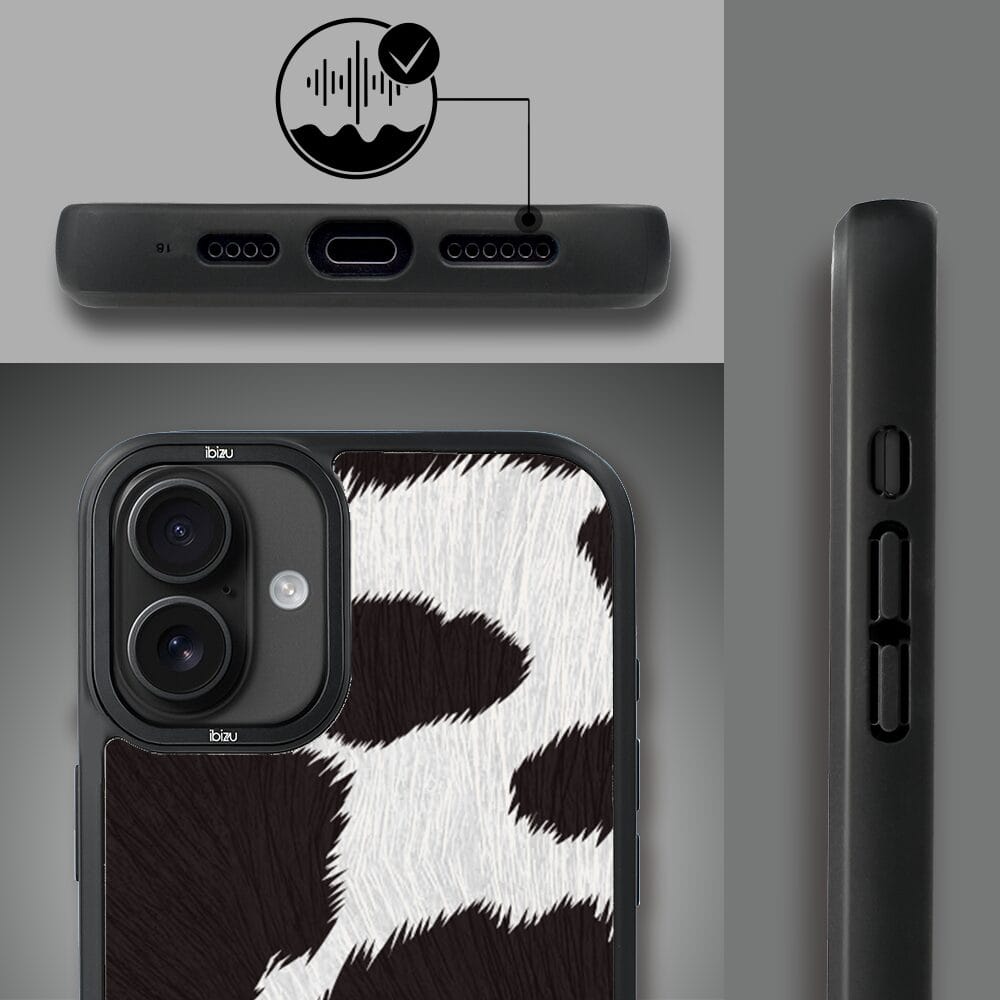 Etui do iPhone 16 Plus IBIZU DropGuard Matt z MagSafe, Zew Natury, Polska Krowa - obrazek 6