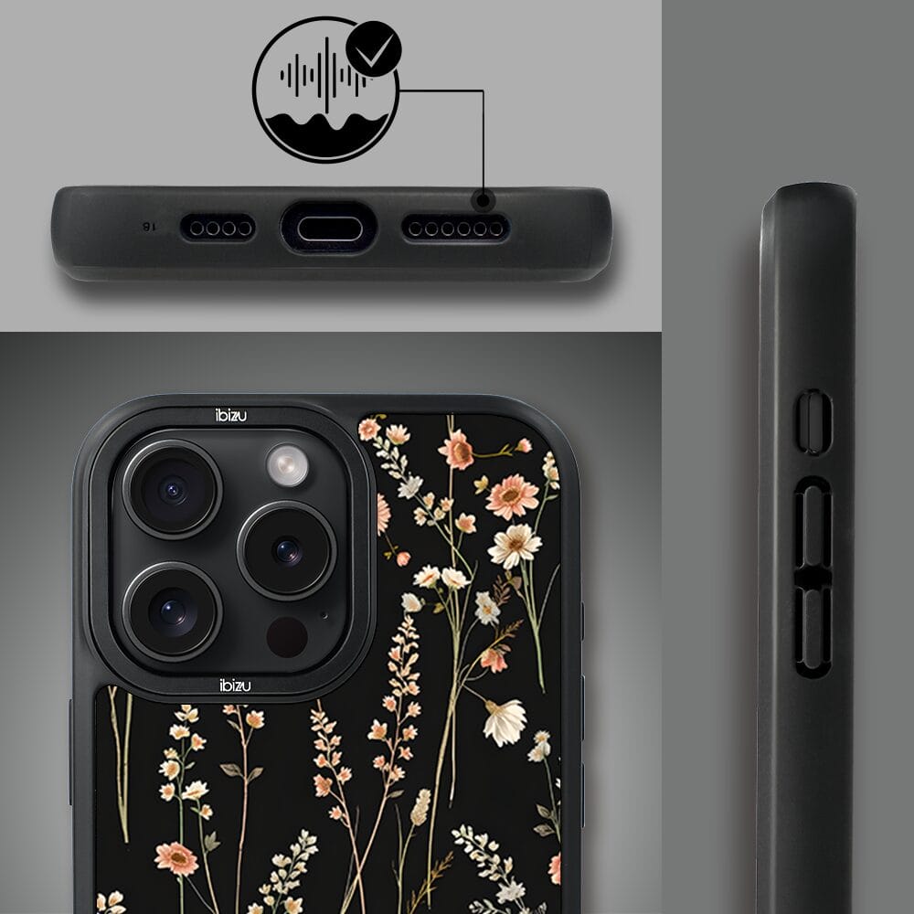 Etui do iPhone 14 Pro IBIZU DropGuard Matt z MagSafe, Pastel Bloom, Północny ogród - obrazek 6