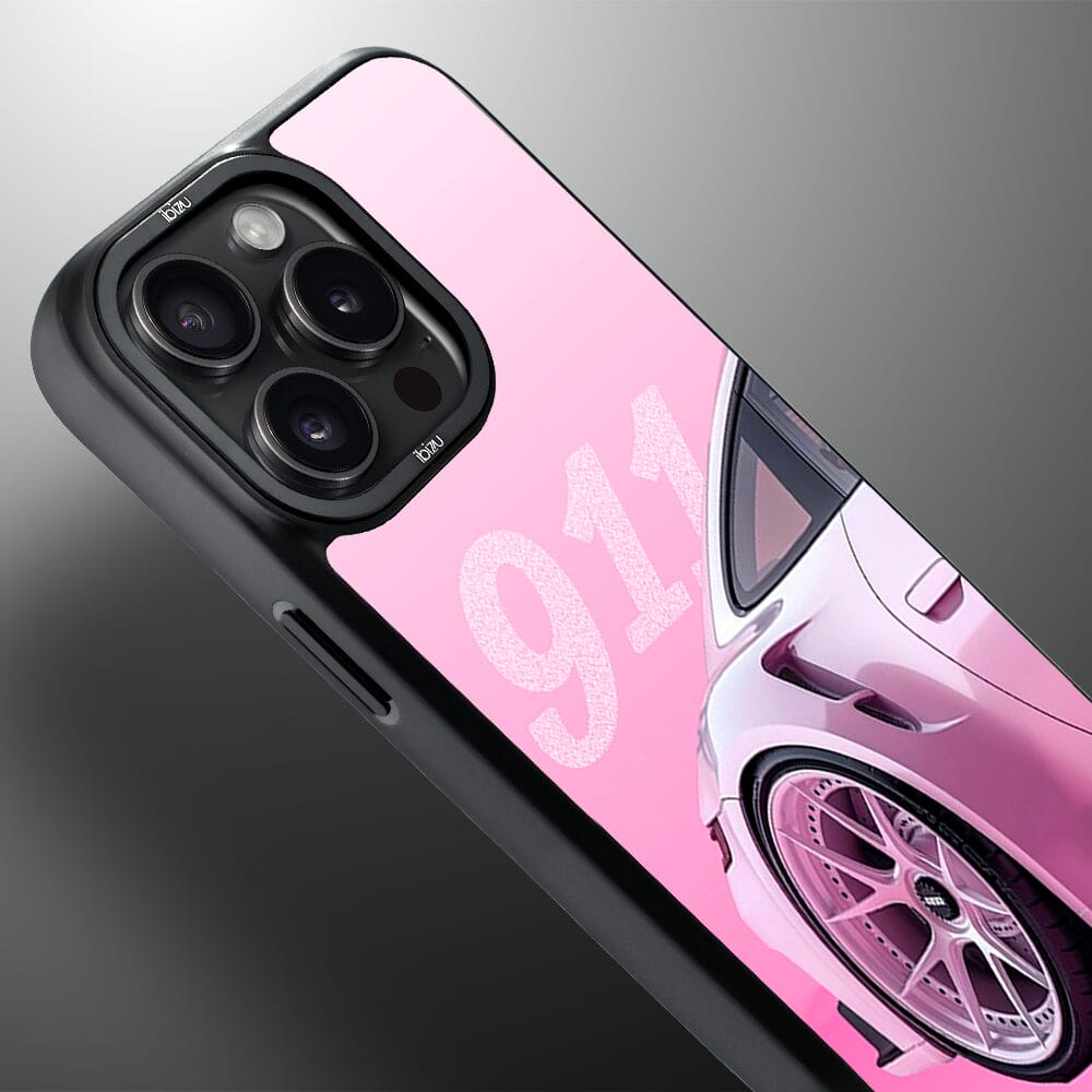 Etui do iPhone 15 Pro Max IBIZU DropGuard Matt z MagSafe, TechDrive, 911 różowe - obrazek 4