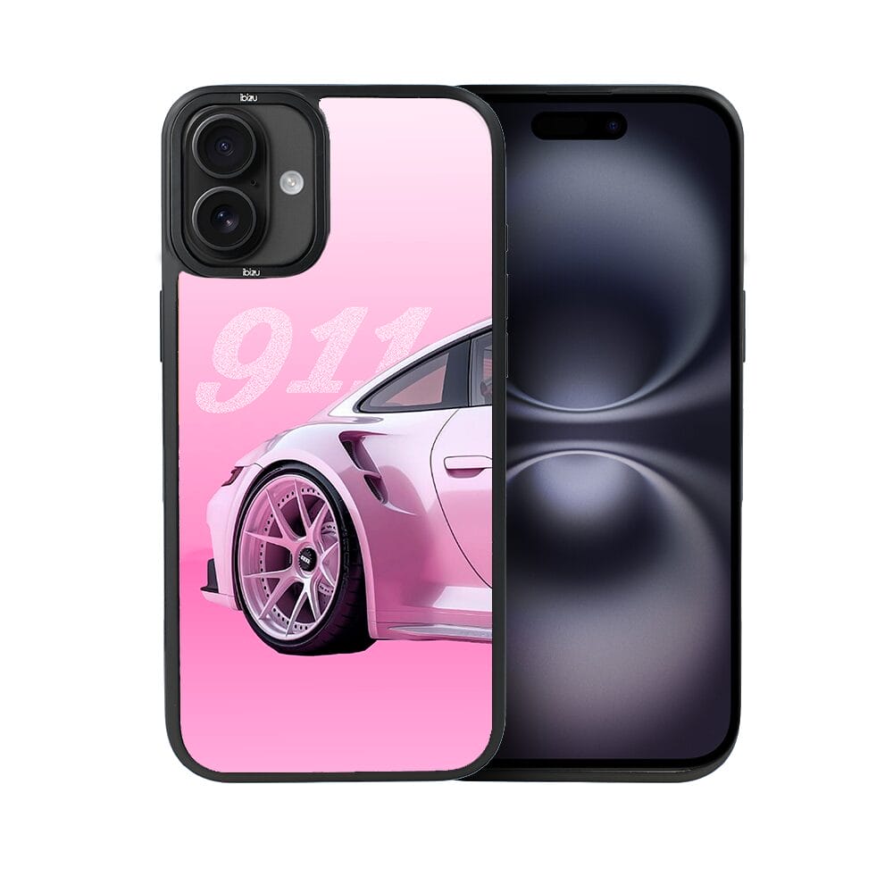 Etui do iPhone 16 Plus IBIZU DropGuard Matt z MagSafe, TechDrive, 911 różowe - obrazek 2