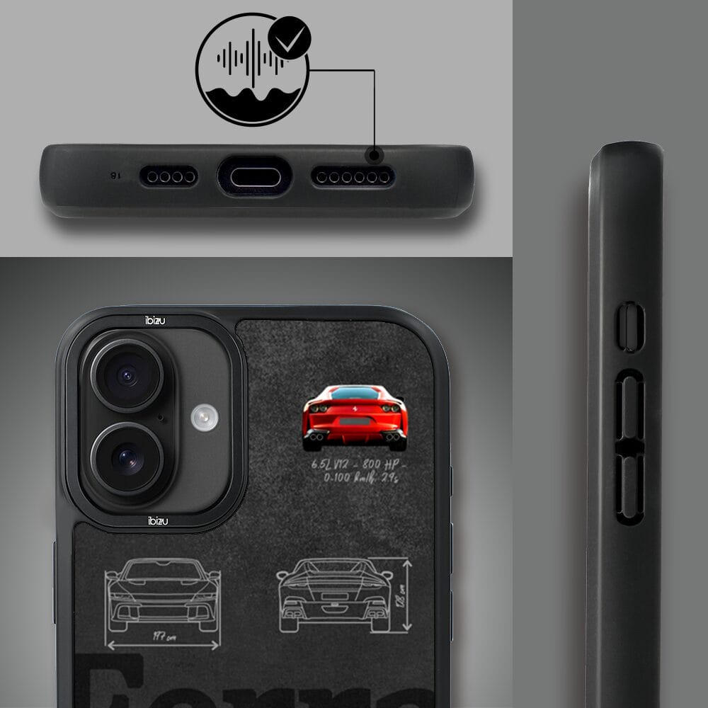 Etui do iPhone 16 Plus IBIZU DropGuard Matt z MagSafe, TechDrive, 812 Superfast - obrazek 6