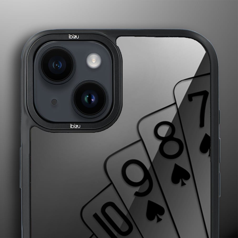 Etui do iPhone 14 Plus IBIZU DropGuard Matt z MagSafe, Midnight, Karty do gry - obrazek 5