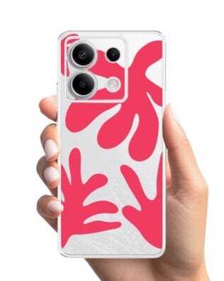 Etui do Xiaomi Redmi Note 13 Pro 5G przeźroczyste, silikonowe Flexi, rafa