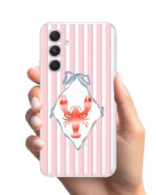 Etui do Samsung Galaxy A54 5G przeźroczyste, silikonowe Flexi, Homar