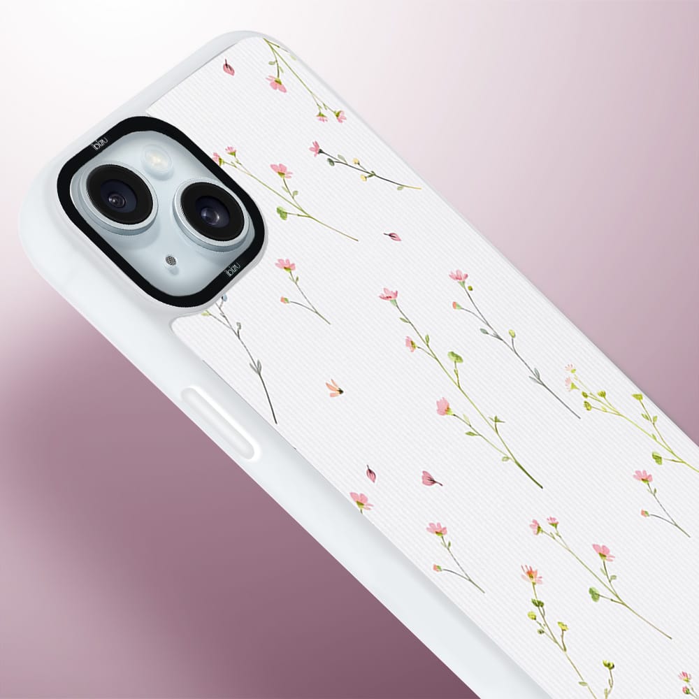 Etui do iPhone 15 IBIZU DropGuard Matt z MagSafe, Pastel Bloom, Polna fantazja - obrazek 4