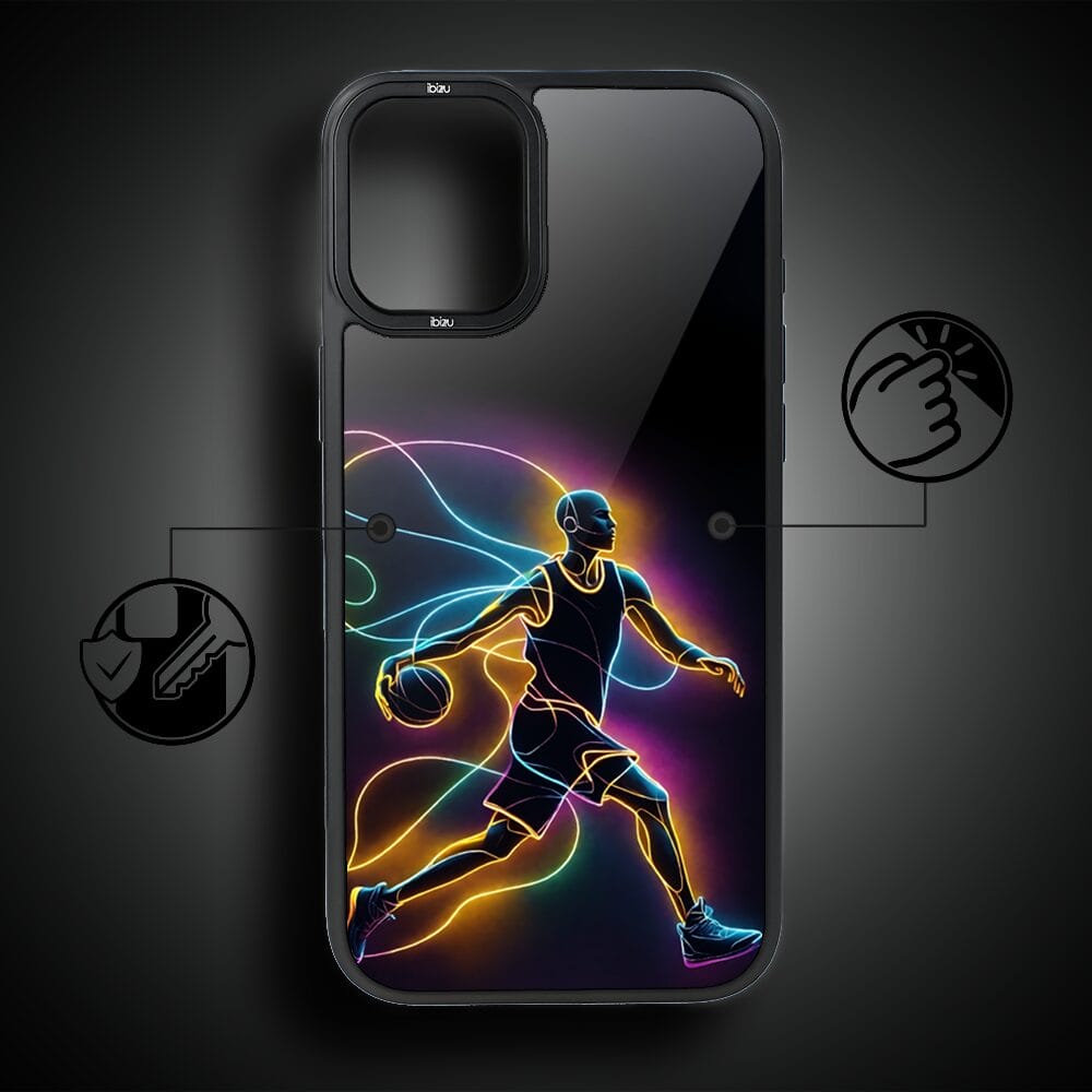 Etui do iPhone 16 IBIZU DropGuard Matt z MagSafe, #ElectroMove, Duch koszykówki - obrazek 7