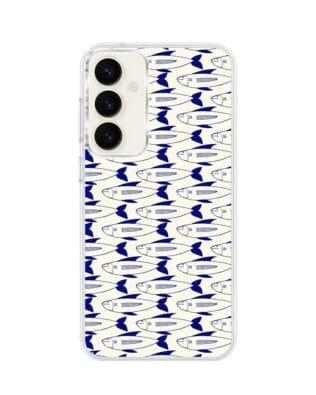 Etui do Samsung Galaxy S23 Plus z MagSafe przeźroczyste, silikonowe Flexi, pływające rybki