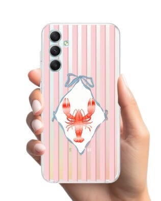 Etui do Samsung Galaxy A34 5G przeźroczyste, silikonowe Flexi, Homar