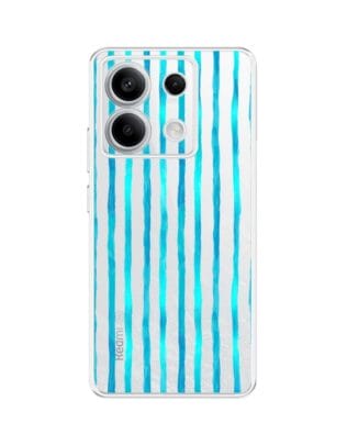 Etui do Xiaomi Redmi Note 13 Pro 5G przeźroczyste, silikonowe Flexi, szept fal