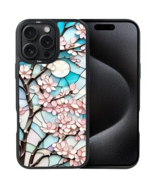 Etui do iPhone 15 Pro IBIZU DropGuard Matt z MagSafe, Barwy Szkła, Księżycowa Wiśnia