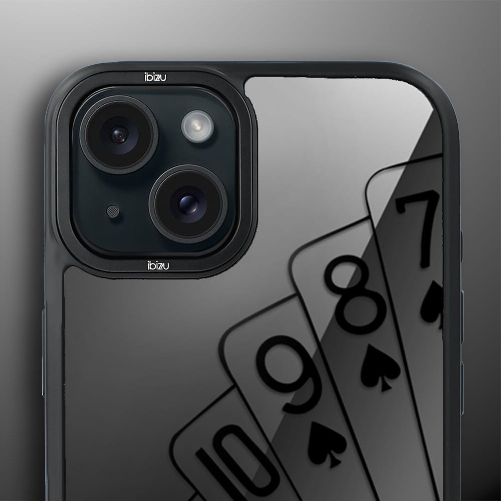 Etui do iPhone 15 IBIZU DropGuard Matt z MagSafe, Midnight, Karty do gry - obrazek 5