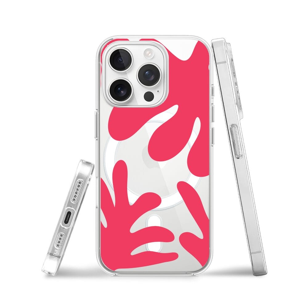 Etui do iPhone 13 Pro przeźroczyste, silikonowe Flexi, rafa - obrazek 3